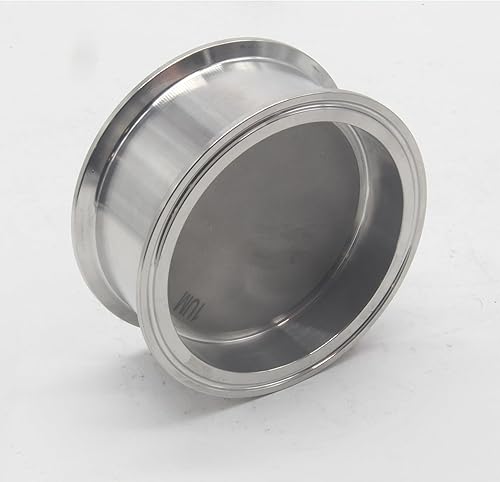 Miniatura 5 de HFS (R) Placa de filtro de tres abrazaderas de acero inoxidable 304 de 8 pulgadas con filtro de 1 micrón