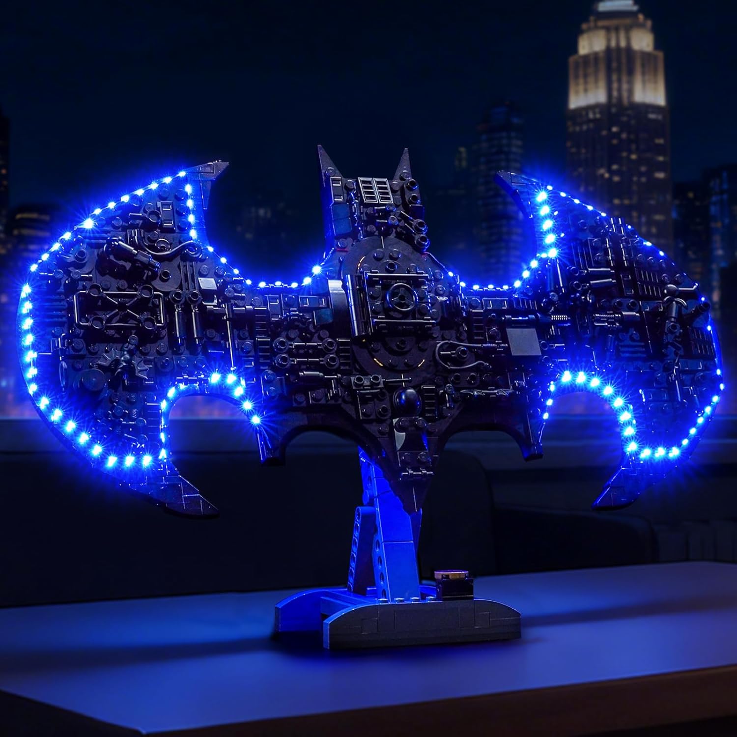 LED Lighting Compatible with LEGO 76330 Batman Logo - JUST Lights,Light Kit Compatible with LEGO 76330,NOT Included The Model