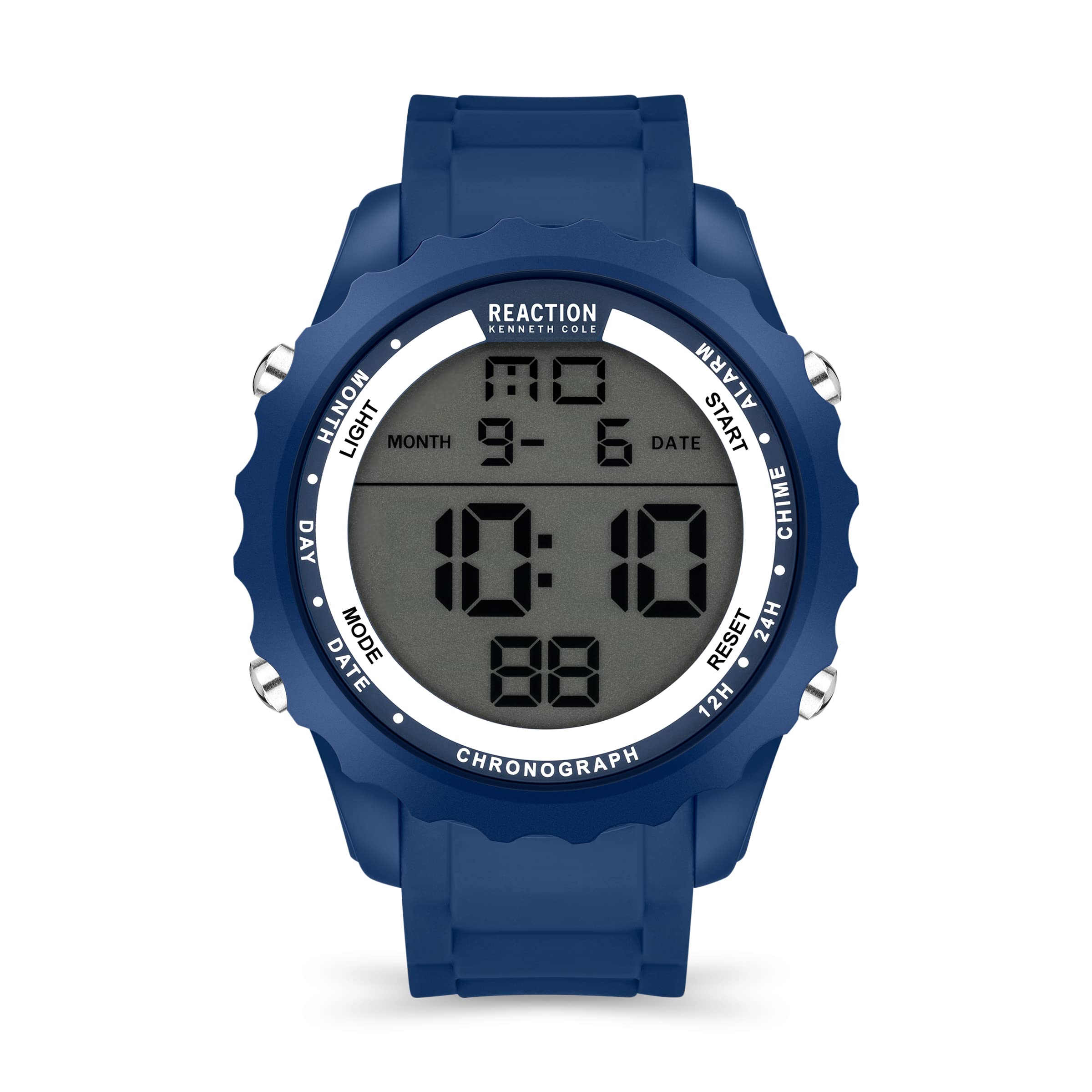 Kenneth Cole Reaction Digital Mens Watch - Krwgp2191402 (Blue Dial Blue Colored Strap) (B09TRXW933) Amazon Price History, Amazon Price Tracker