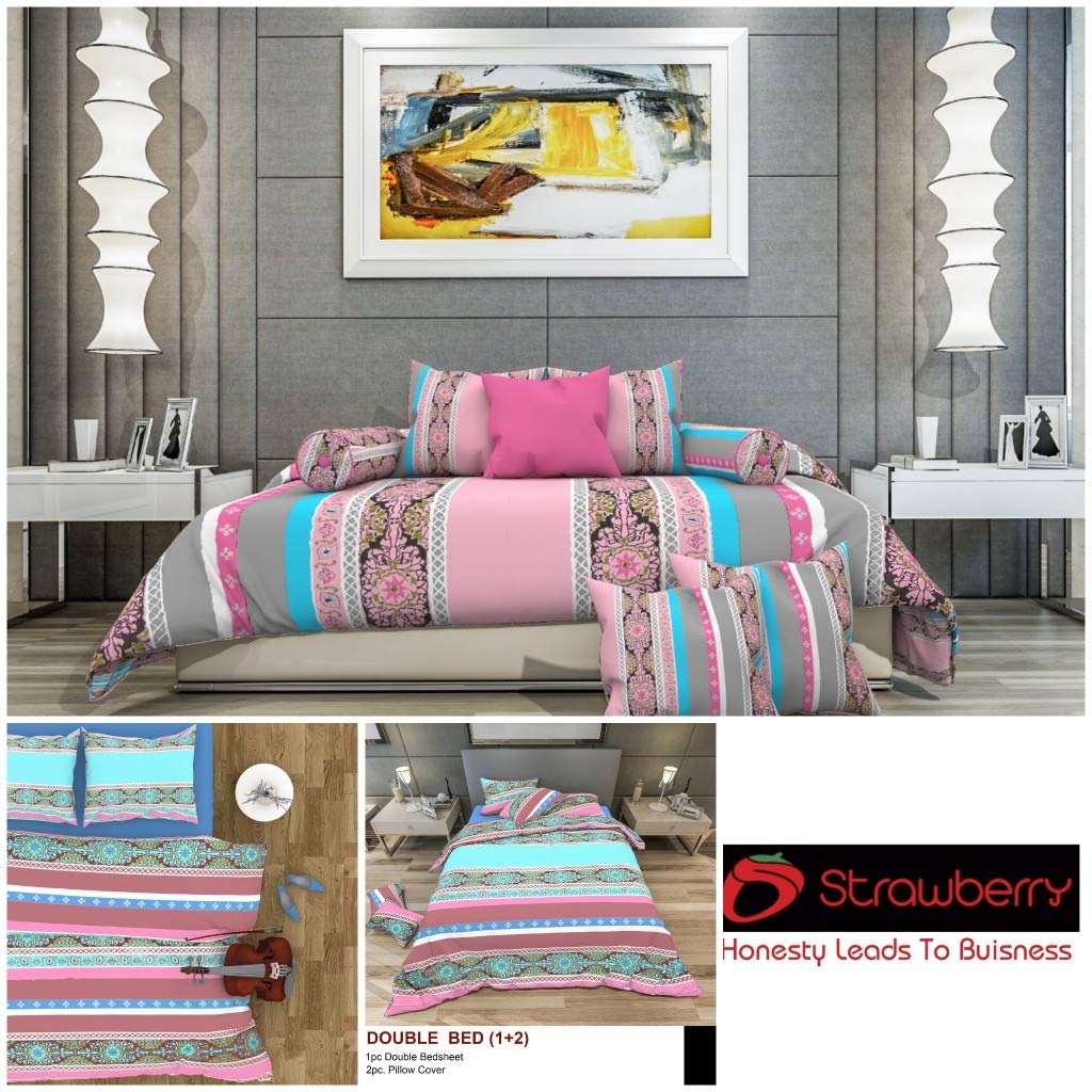 Rang International Special 100 Cotton Bedsheet Combos with Diwan Set