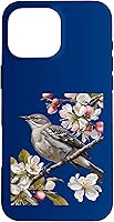 Vista 19 de Arkansas Northern Mockingbird Surrounded by Apple Blossom Case for iPhone 17