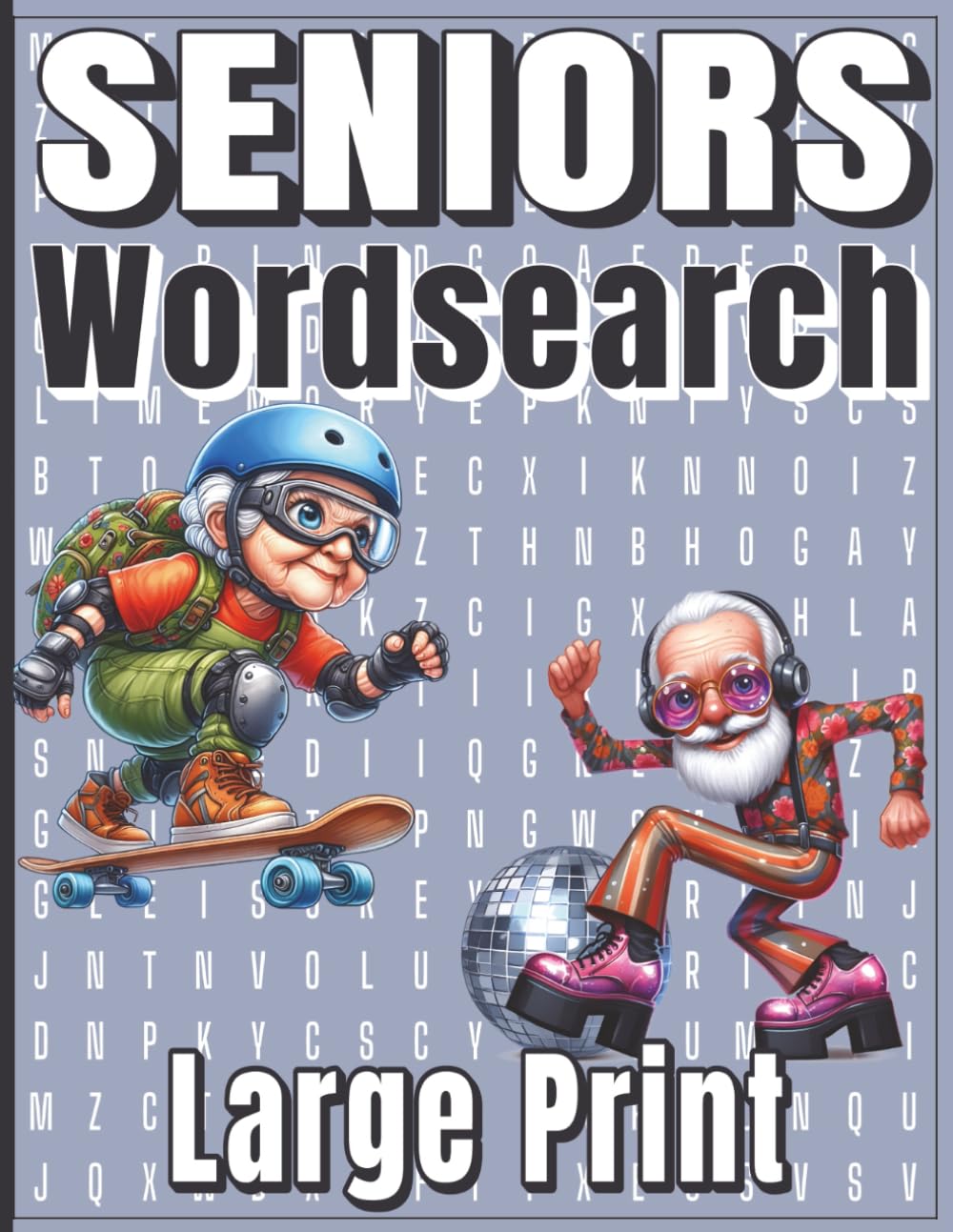 Seniors Wordsearch: Large Print Word Search Activity Book for Seniors – Fun, Focus, and Mental Exercise
