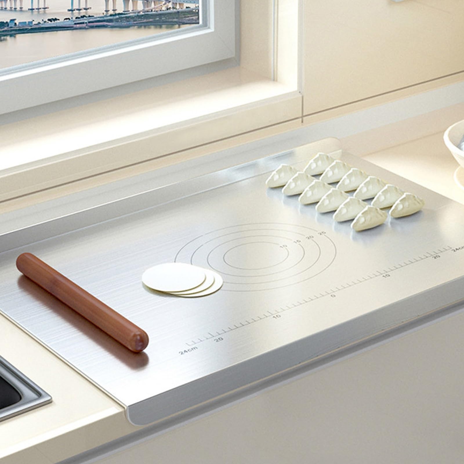 Planche à découper inox durable pour retrouver le plaisir de cuisiner des produits frais