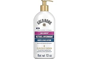 Age Renew Retinol Overnight Body & Face Lotion: Crepe Skin Treatment for a Youthful Glow