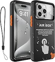 Vista 10 de Funda submarina para esnórquel, [IP68 resistente al agua] [pantalla táctil inflada sensible] [botones precisos], solo para iPhone 16, 15/15 Pro