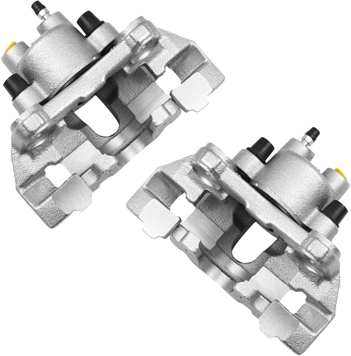 Rear Disc Brake Caliper with bracket Compatible with 1999-2004 Jeep Grand Cherokee - Rear Driver and Passenger Side, 18-B4818 & 18-B4819, 2 Pcs