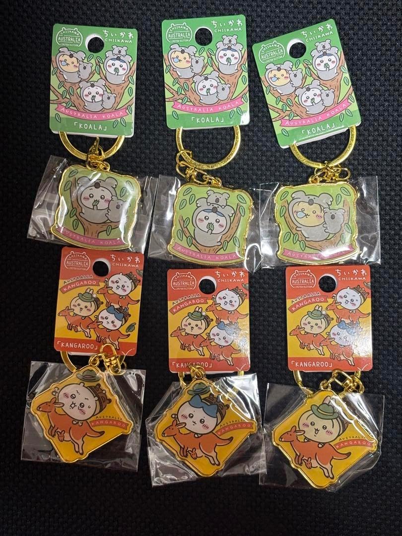 ちいか ご当地 キーホルダー オーストラリア 6種 GQHIKVYP 長野県ちい