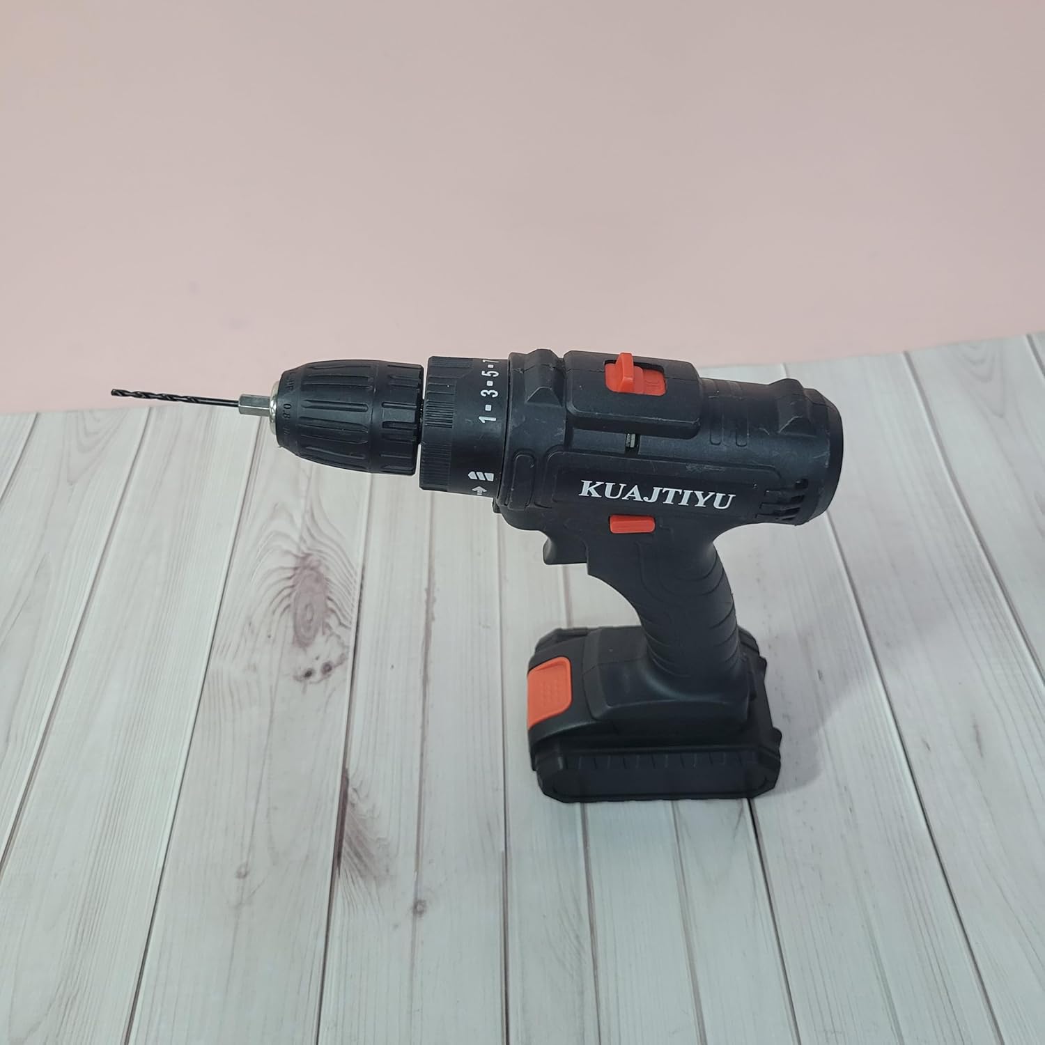 KUAJTIYU Electric hand-held drills – Cordless Power Drill Driver, Rechargeable Electric Drill with Variable Speed
