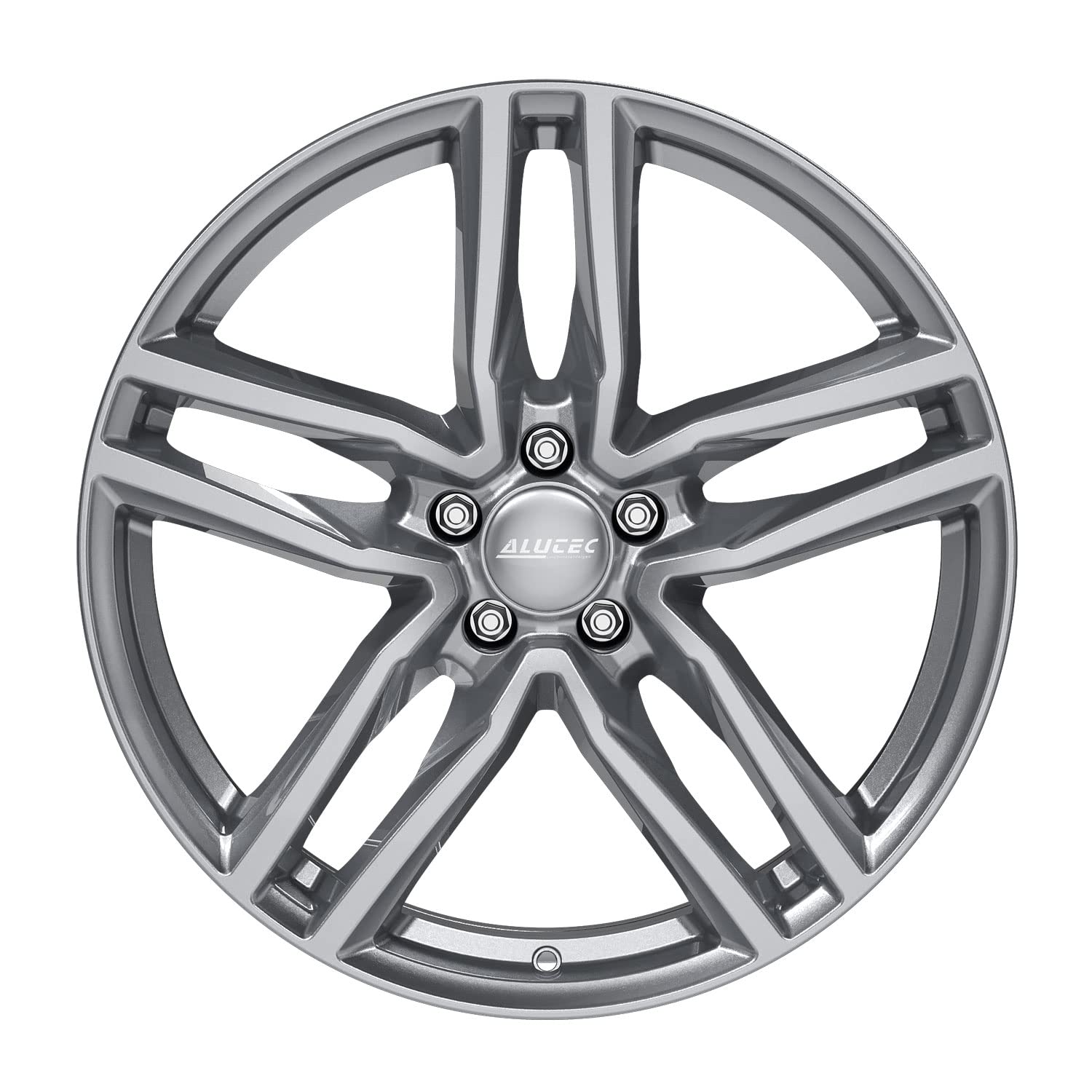 4 x felgi Alutec Ikenu 6,5Jx16 ET40 4 x 100 cm, metalowo-szare, kompatybilne z TOYOTA Corolla IQ Yaris