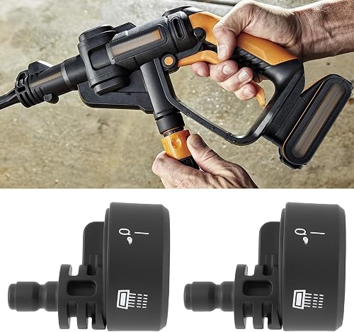 SG Store 2-Piece Pressure Washer Nozzle Compatible with WORX Hydroshot WG620e WG629e WG630e WG644 - 3