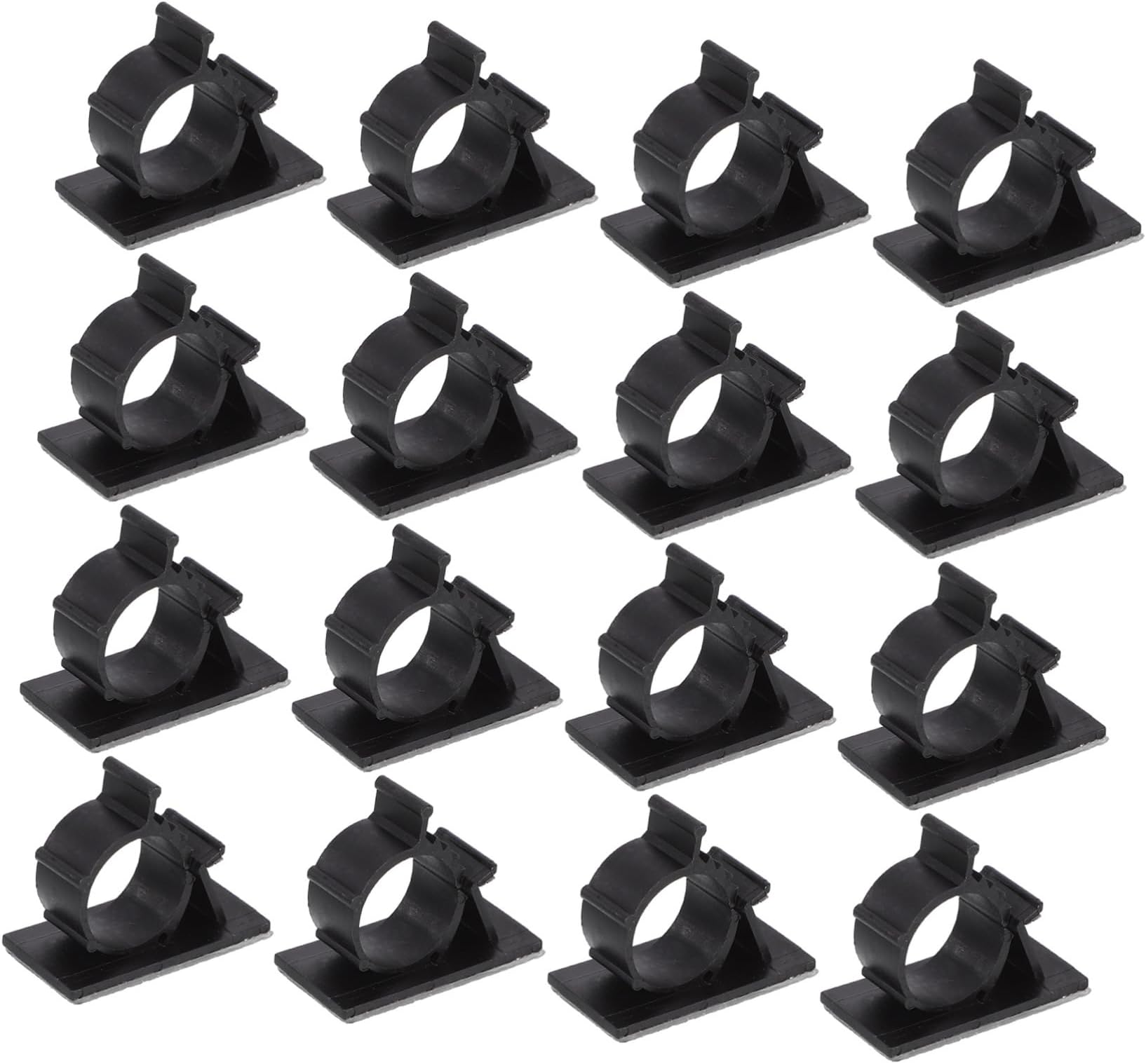 IMIKEYA 50pcs Plumbing Pipe Support Bracket Hose Clamp Kit Water Pipe Hook Tube Clip Wire Clamps Hose Tube Clip Diy Kit for Home Office