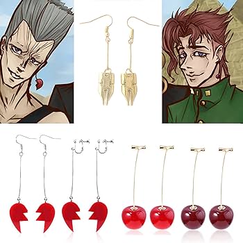 ジョジョの奇妙な冒険　ポルナレフのピアス Amazon.co.jp: イヤリング ジョジョの奇妙な冒険 ジャン