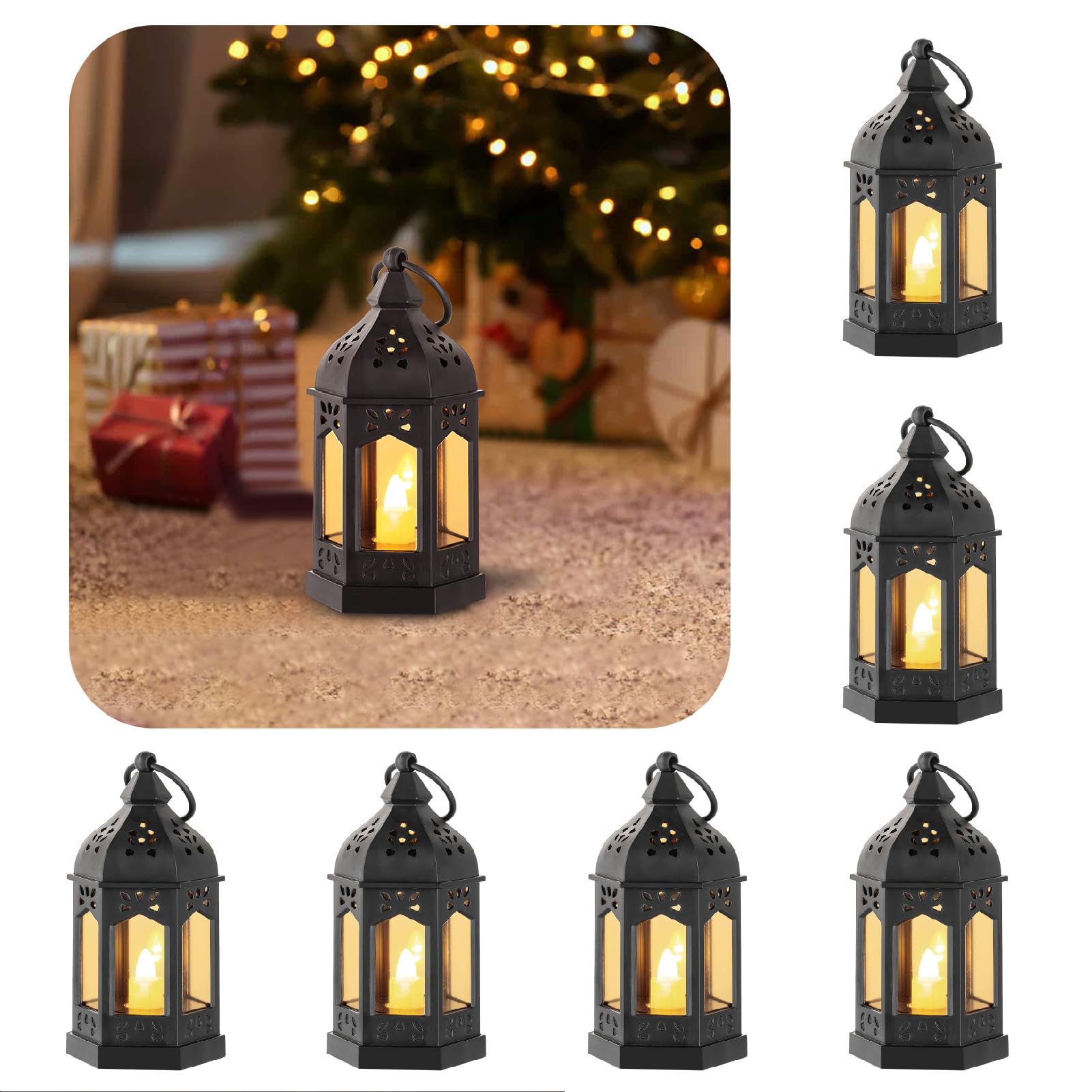 Amazon.com: Staymoment Mini Lanterns Decorative Indoor: 6 Pcs