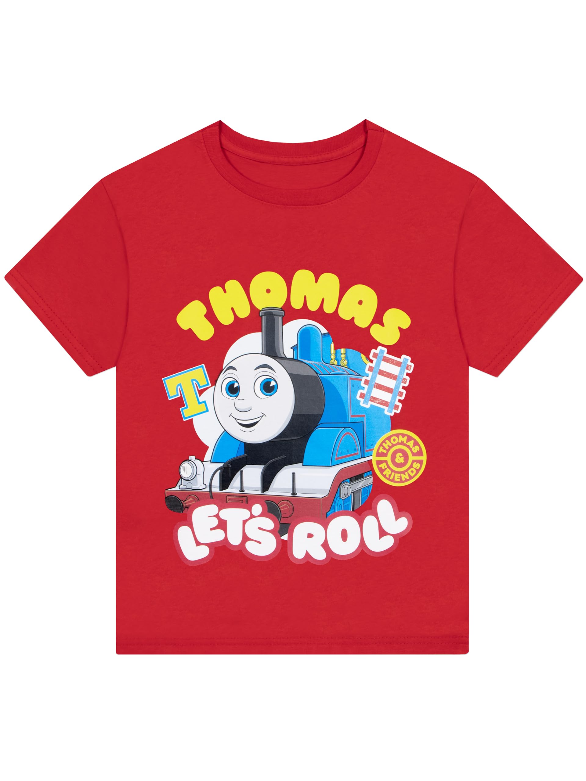 Thomas & Friends Boys Red T Shirts, Thomas The Tank Engine Clothes, 5-6 Years