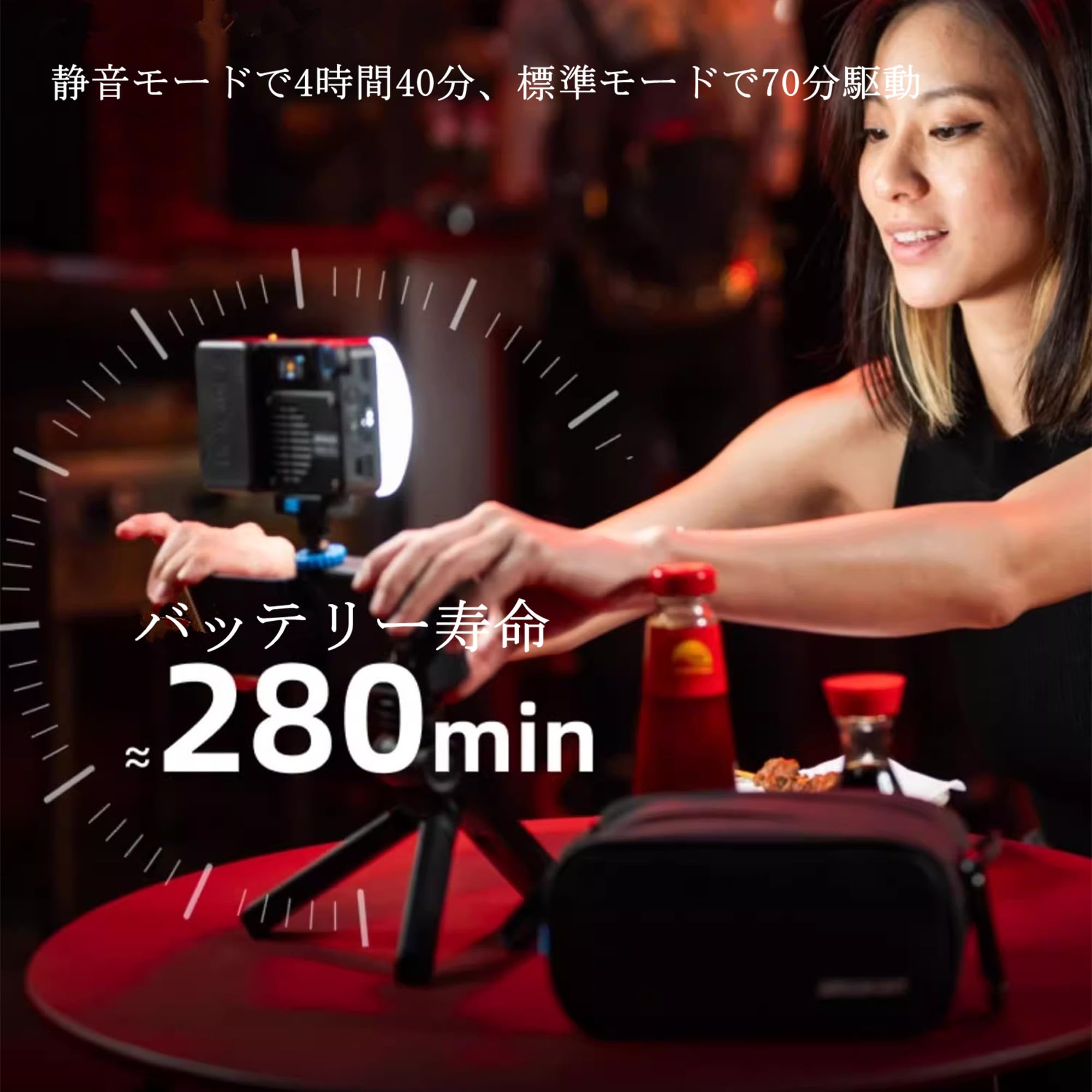 Amazon.co.jp: Aputure Amaran Ace 25C KIT 25W小型RGB撮影ライト Ace