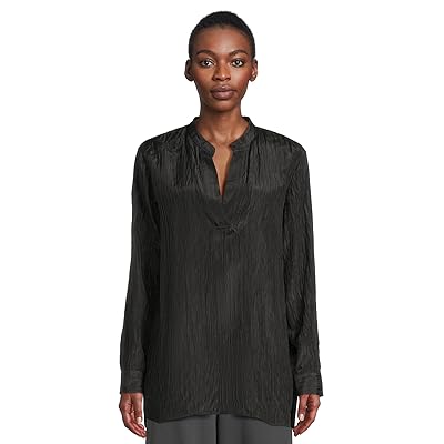 Eileen Fisher Mandarin Collar Tunic Women