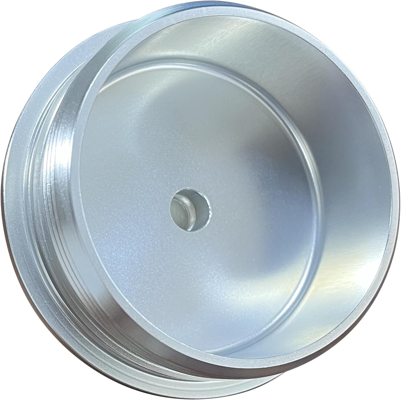 iFJF 3C3Z9G270AA Fuel Filter Cap Replacement for 2003-2007 6.0L F250-F550 2004-2008 F650 F750 2005-2010 E150 E250 Super Duty Excursion Diesel Billet Aluminum Anodized Silver