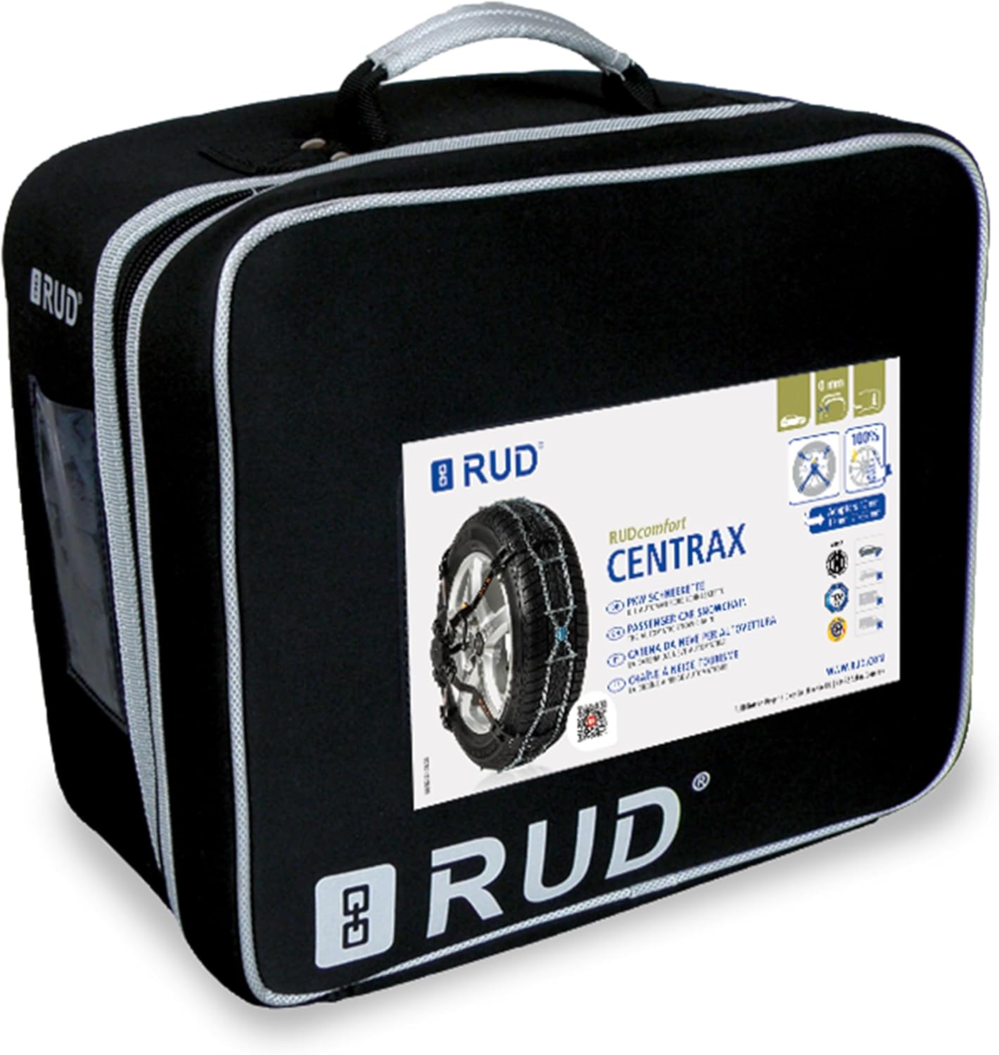 RUD Snow Chains RUDcomfort CENTRAX, Size N893, 1 Pair [Item no. 4716734]