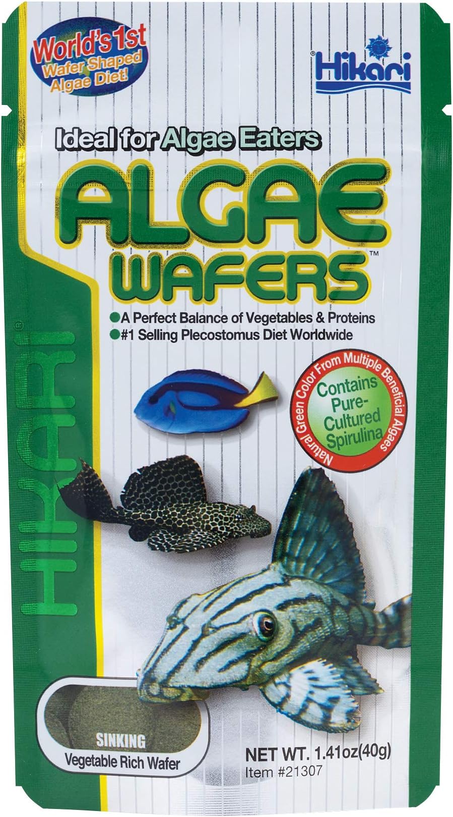 Usa Inc AHK21307 tropical Algae Wafer 1.41-Ounce
