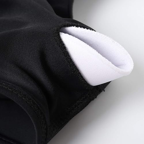 Miniatura 6 de SUUKSESS - Conjunto de traje de baño de bikini con recortes para mujer, push up, cintura alta, 2 piezas