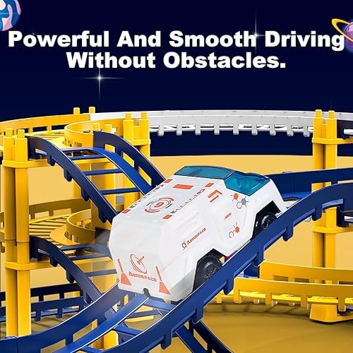 Miniatura 2 de Emocionante juego de órbita espacial juguete emocionante para niños y niñas, para estimular la imaginación y divertirse con naves espaciales...