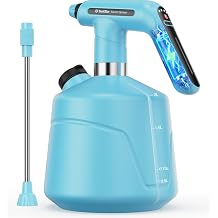 TaskStar Electric Spray Bottle 2L/0.5 Gallon, Battery Powered Garden Sprayer, Rechargeable and Automatic Mister Spray Bottle for Plants with Independent Water Inlet, Outdoor and Indoor Plants Sprayer