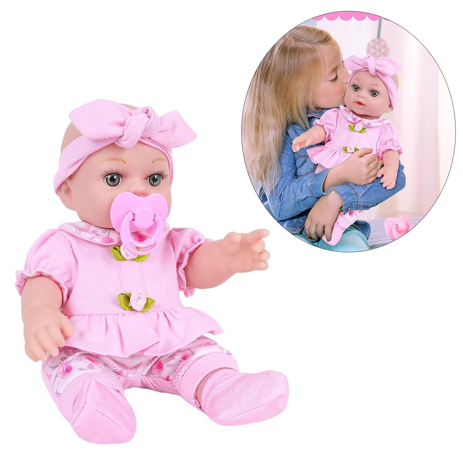 Amazon | シリコンの赤ちゃんの人形のような人生30cmのリボーンリトル