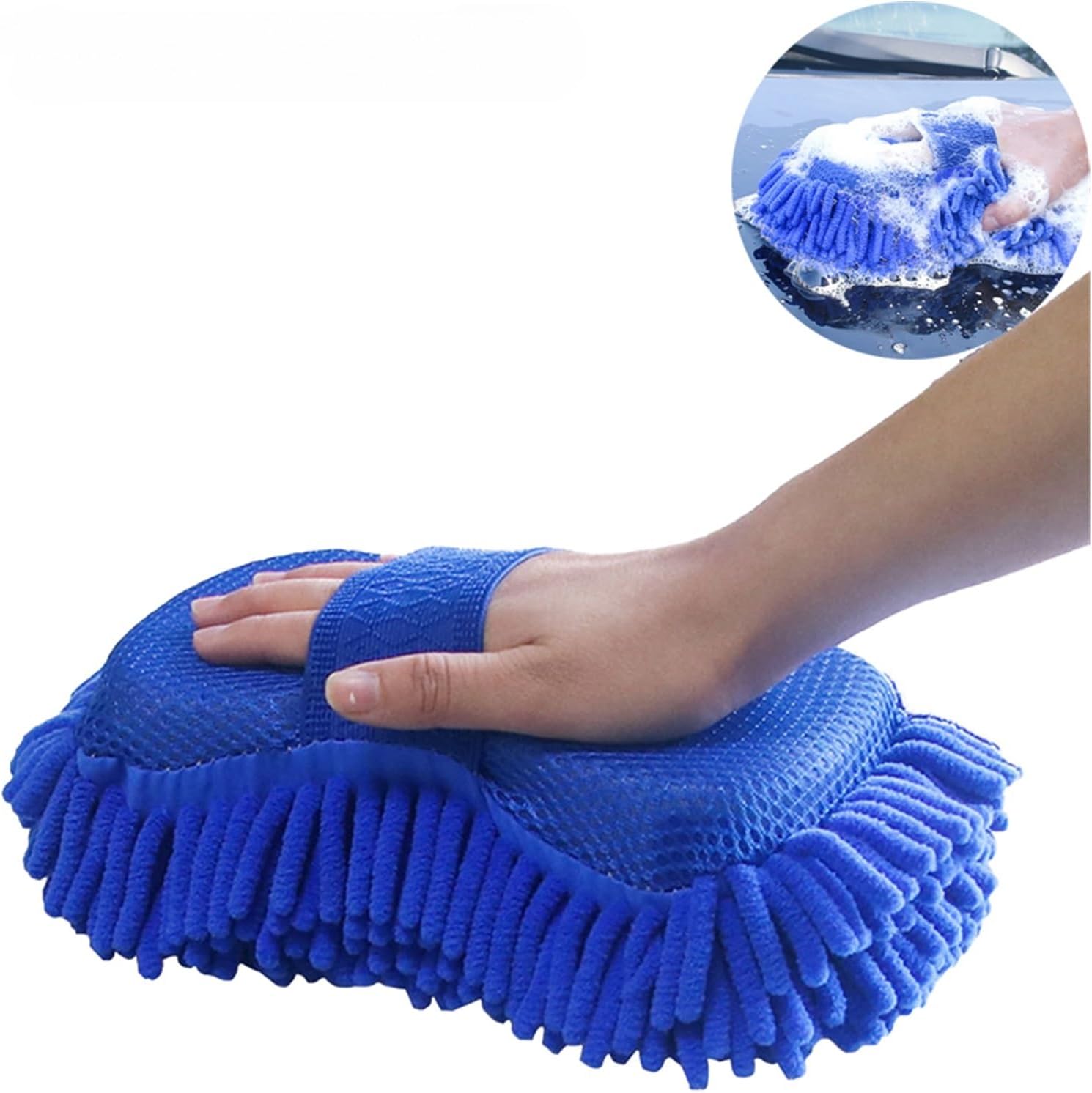 Car Washing Tools Microfiber Car Washer Sponge Cleaning Car Care Detailing Brushes Washing Towel Gloves Car Wash Accessories Practical