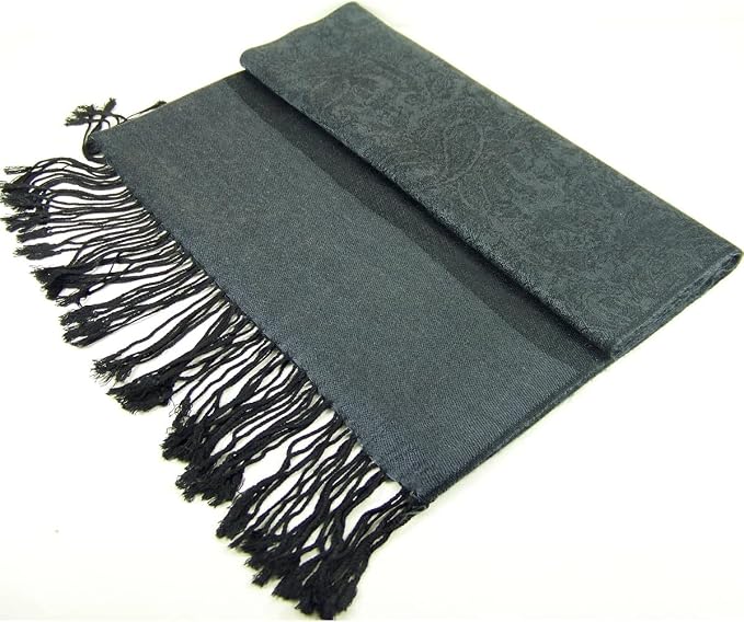 Pashmina vintage dos tonos Glory Max para mujer miniatura 3