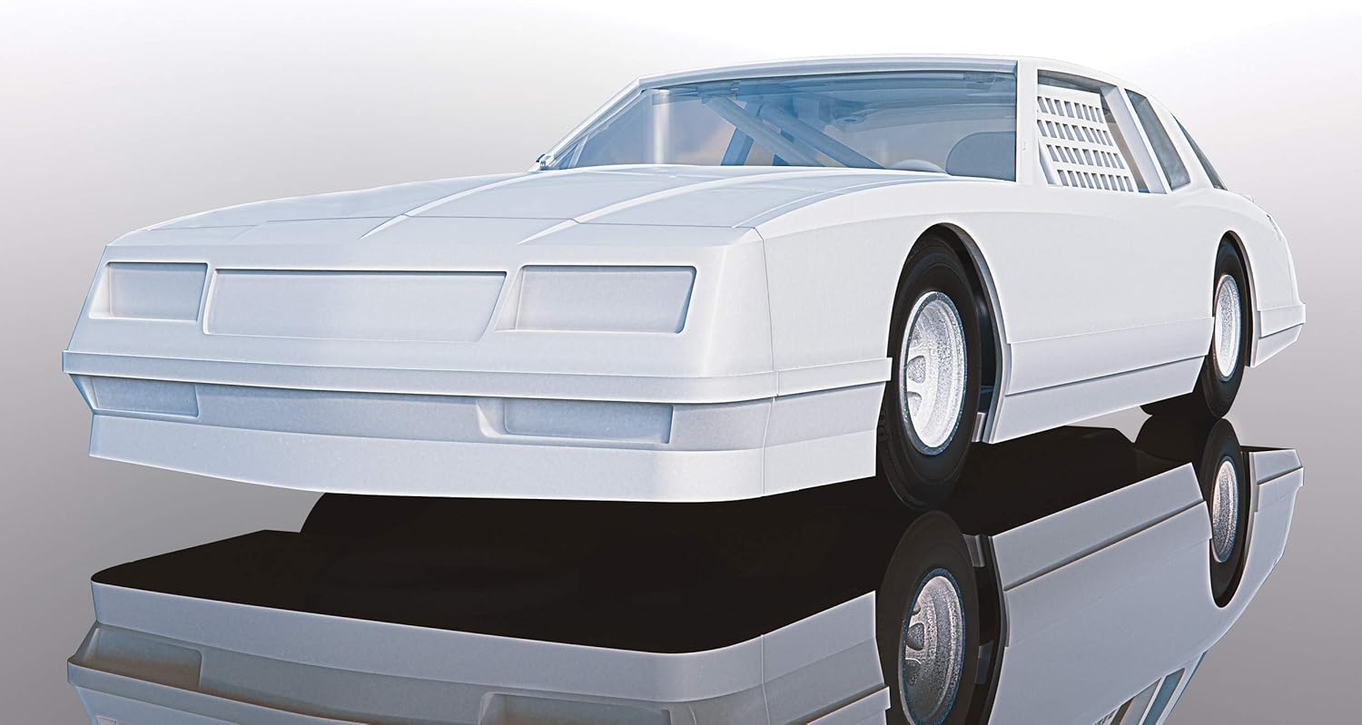 Scalextric Monte Carlo 1986 - Undecorated 1:32 Slot Race Car C4072