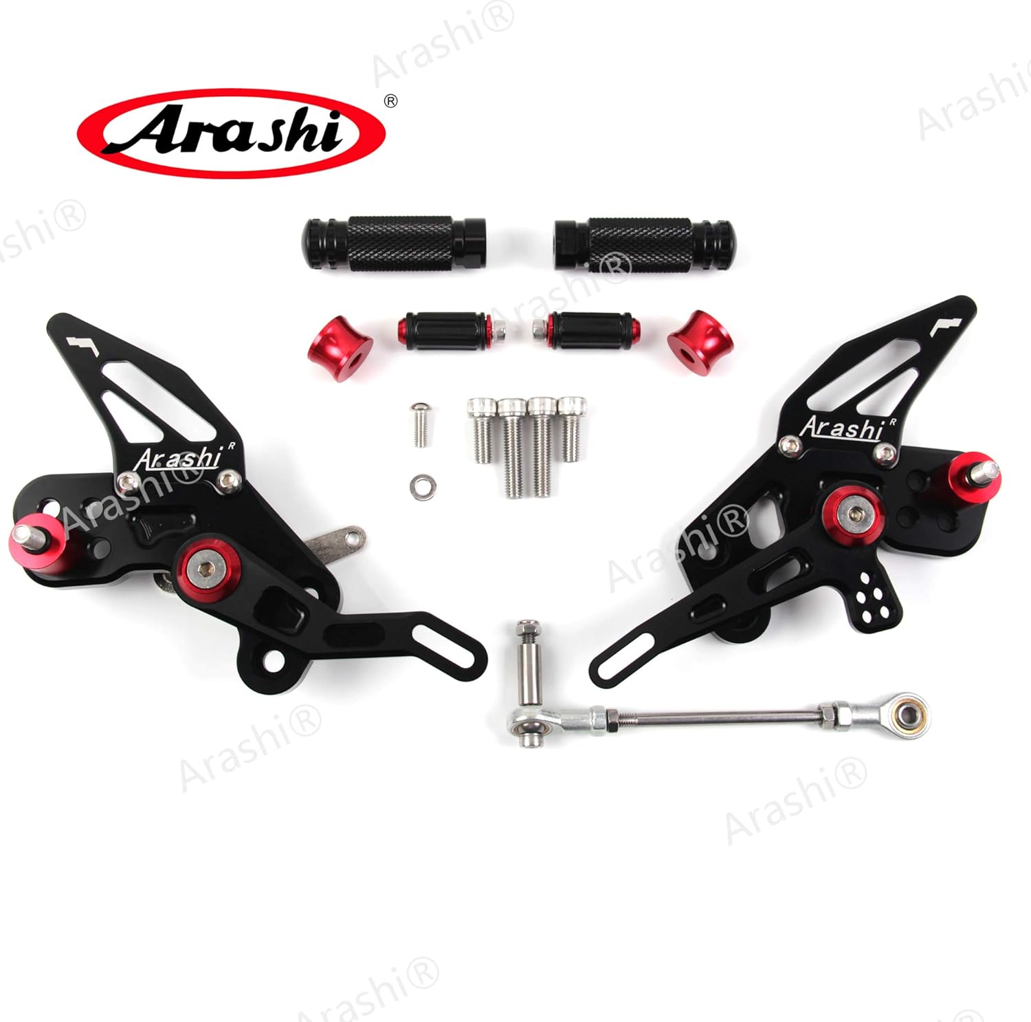 Arashi Rearsets Footrests FootPegs for KAWASAKI Z125 / PRO