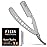 Facn Straight Razors for Men - Professional Barber Straight Edge Razor Kit with 100 Blades, Classic Stainless Steel Barbero Shaver for a Smooth & Precise Shave, Premium Barber Razor for Men\'s Shaving