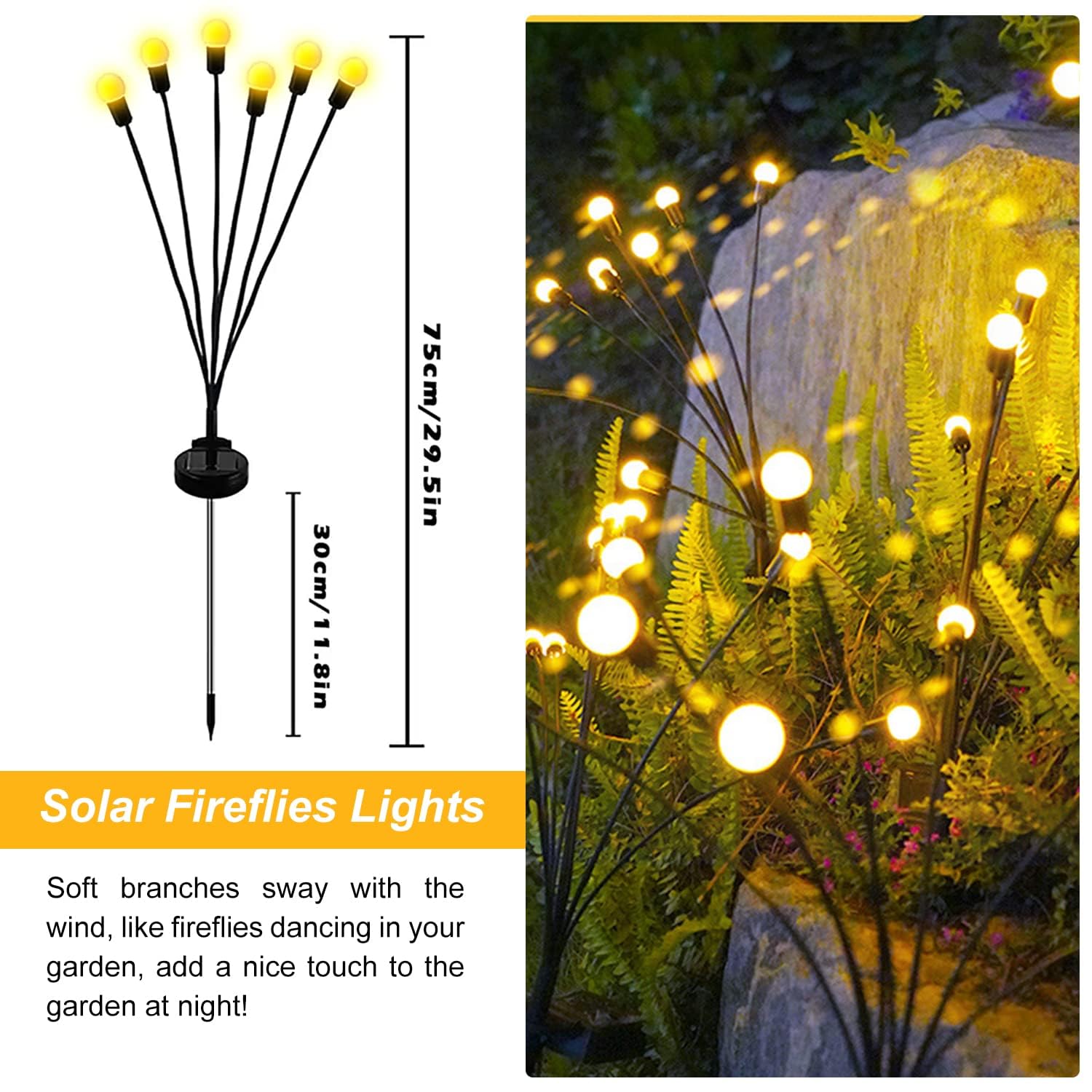Garten Lichter Firefly outdoor 8 Stk
