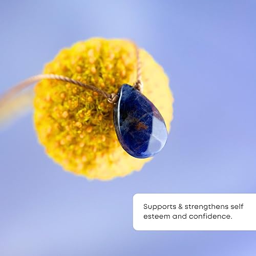 Miniatura 35 de SoulKu Handcrafted Necklace, Empowerment Jewelry With Healing Crystal, Inspirational Jewelry For Women, Mom & Sister Gifts, 2" Extender With Lobster