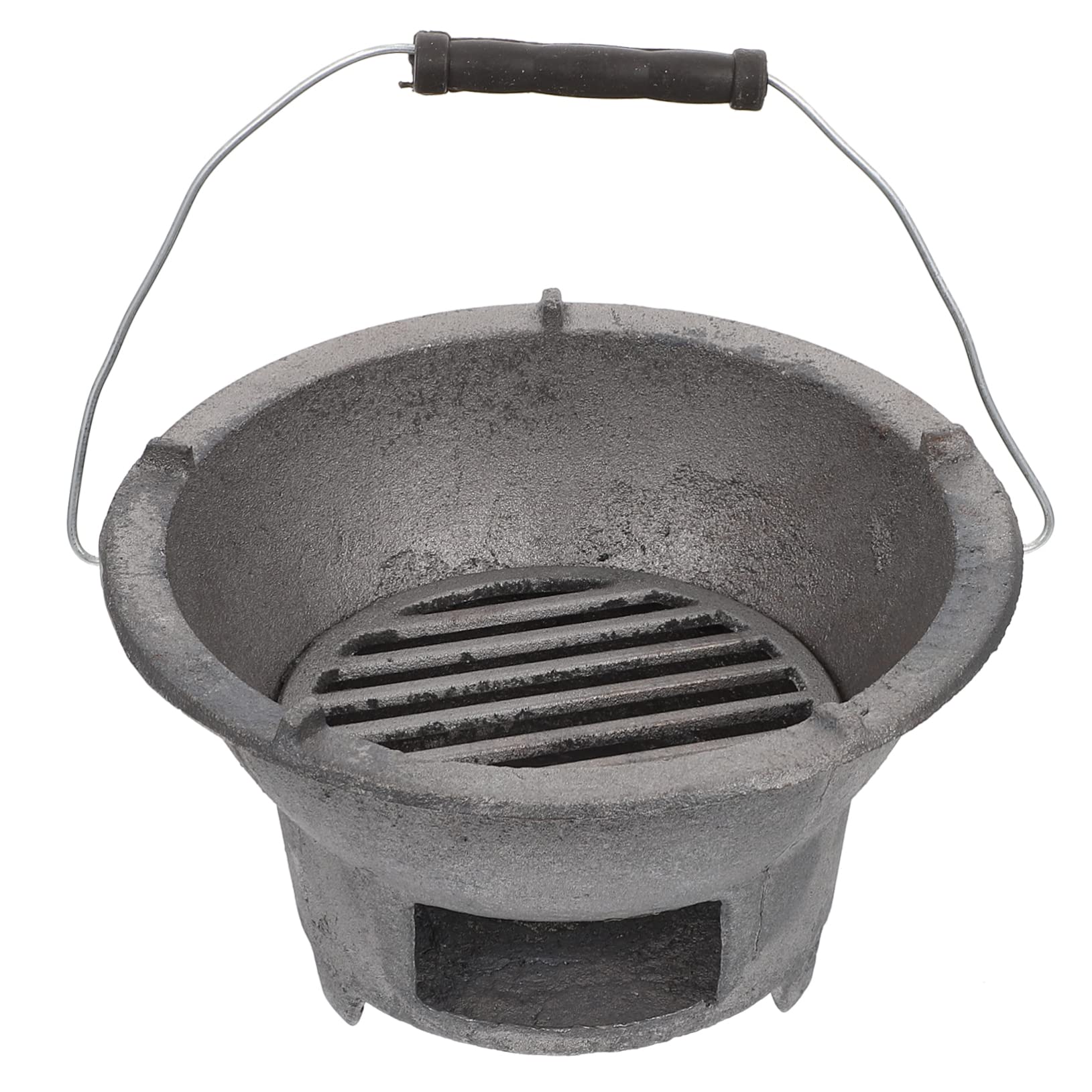 Ustensile de cuisson extérieur en fonte pour barbecue de camping