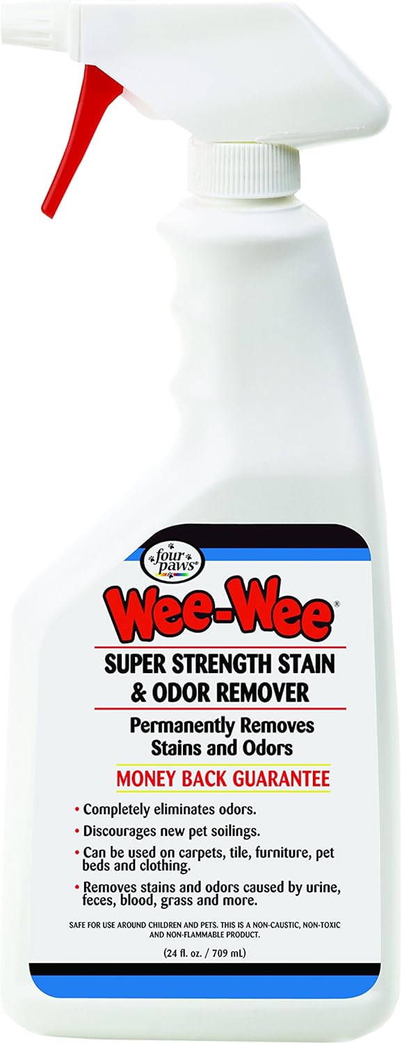 Four Paws 100202128 WeeWee Stain and Odor Remover, 24Ounce Trigger Amazon.ca Pet Supplies