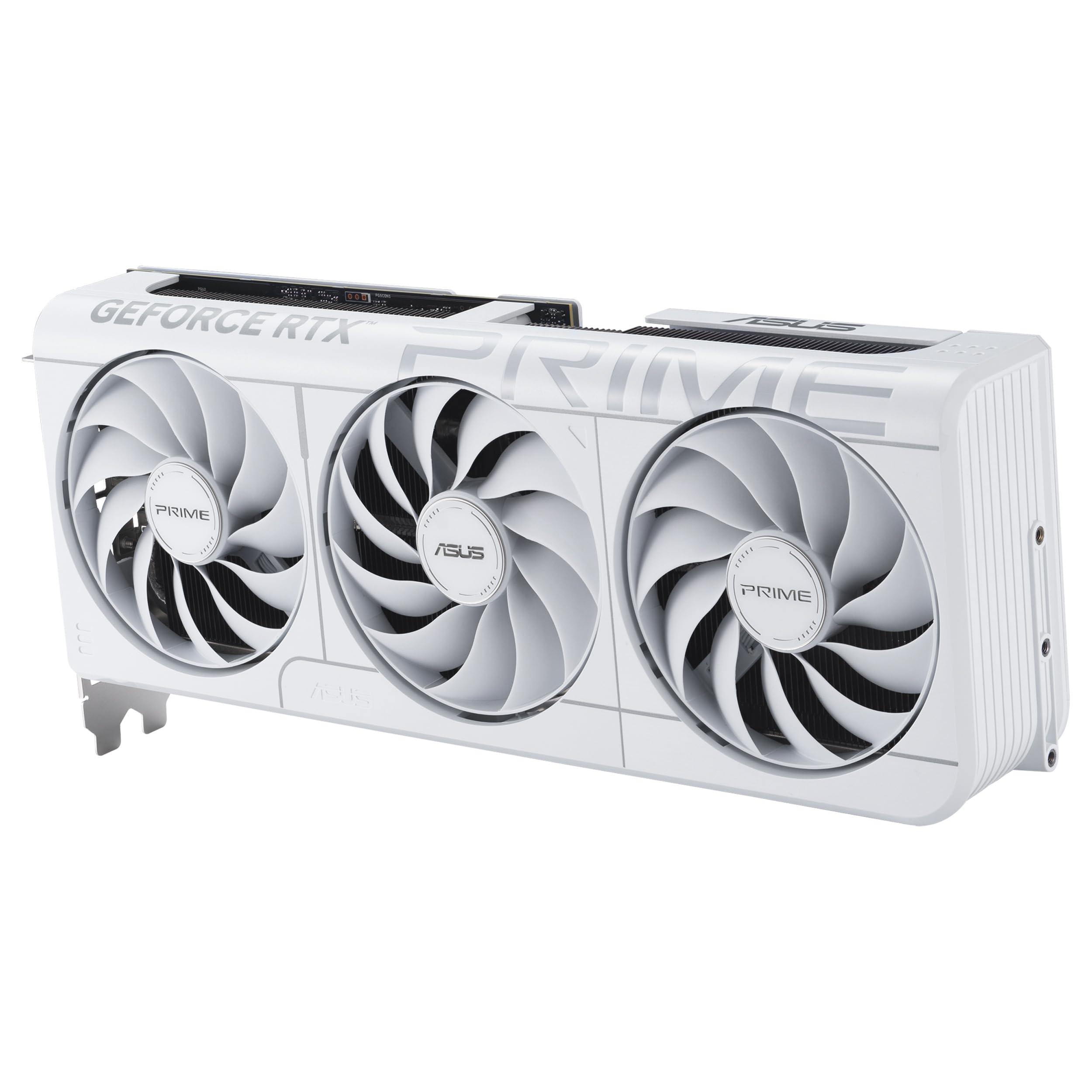 ASUS Prime GeForce RTX 5070 12 GB GDDR7 White OC Edition - Tarjeta gráfica | Compatible con SFF, PCIe 5.0, 12 GB GDDR7, HDMI/DP 2.1, 2,5 ranuras, ventiladores Axial-tech, BIOS dual