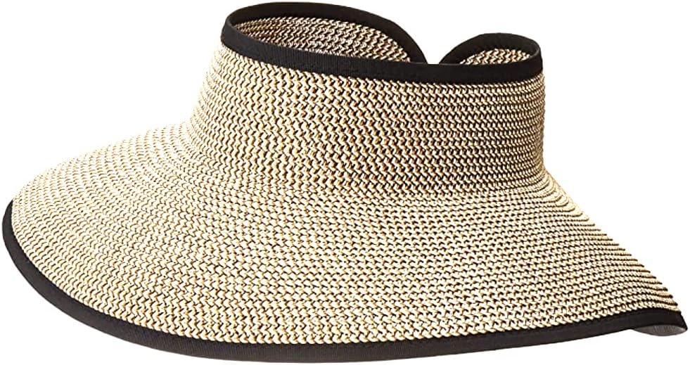 San Diego Hat Company's Signature Women's Ultrabraid Large Brim Visor