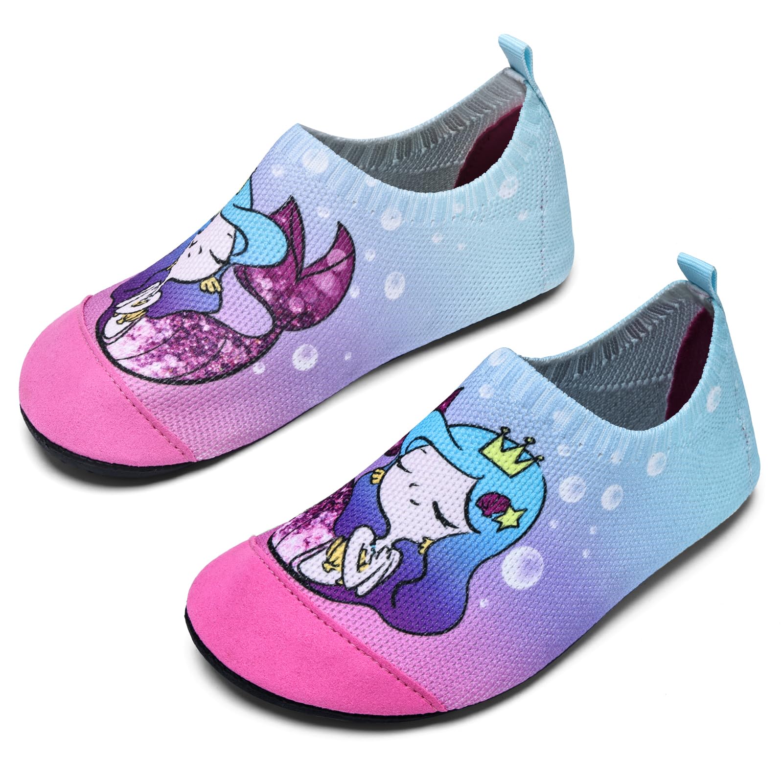 IceUnicorn Hausschuhe Kinder Atmungsaktive Pantoffeln Leicht Rutschfest Kleinkinder Hüttenschuhe Jungen Mädchen Slippers
