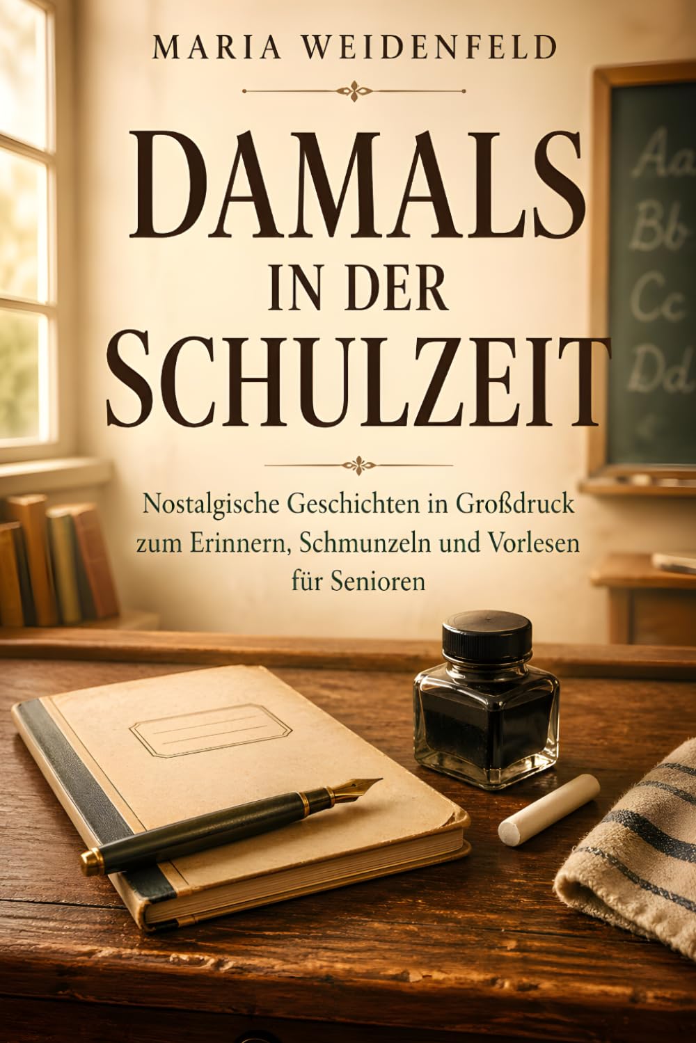 Damals in der Schulzeit: Nostalgische Geschichten in Großdruck zum Erinnern, Schmunzeln und Vorlesen für Senioren (Herzerwärmende Geschichten in Großdruck – Für Senioren & Menschen mit Sehschwäche)