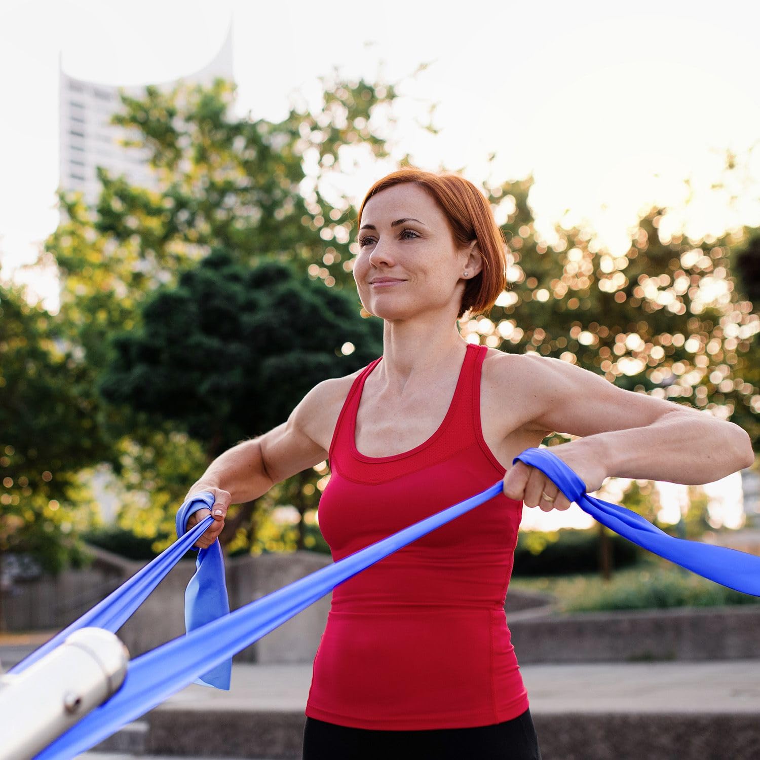 Kintex Fitnessband Bulk Rolle 25 m Widerstandsband für Training und Sport | 100 % Latex, individuell zuschneidbar – ideal für Physiotherapie, Fitnessstudios, Rehasport und funktionelles Training