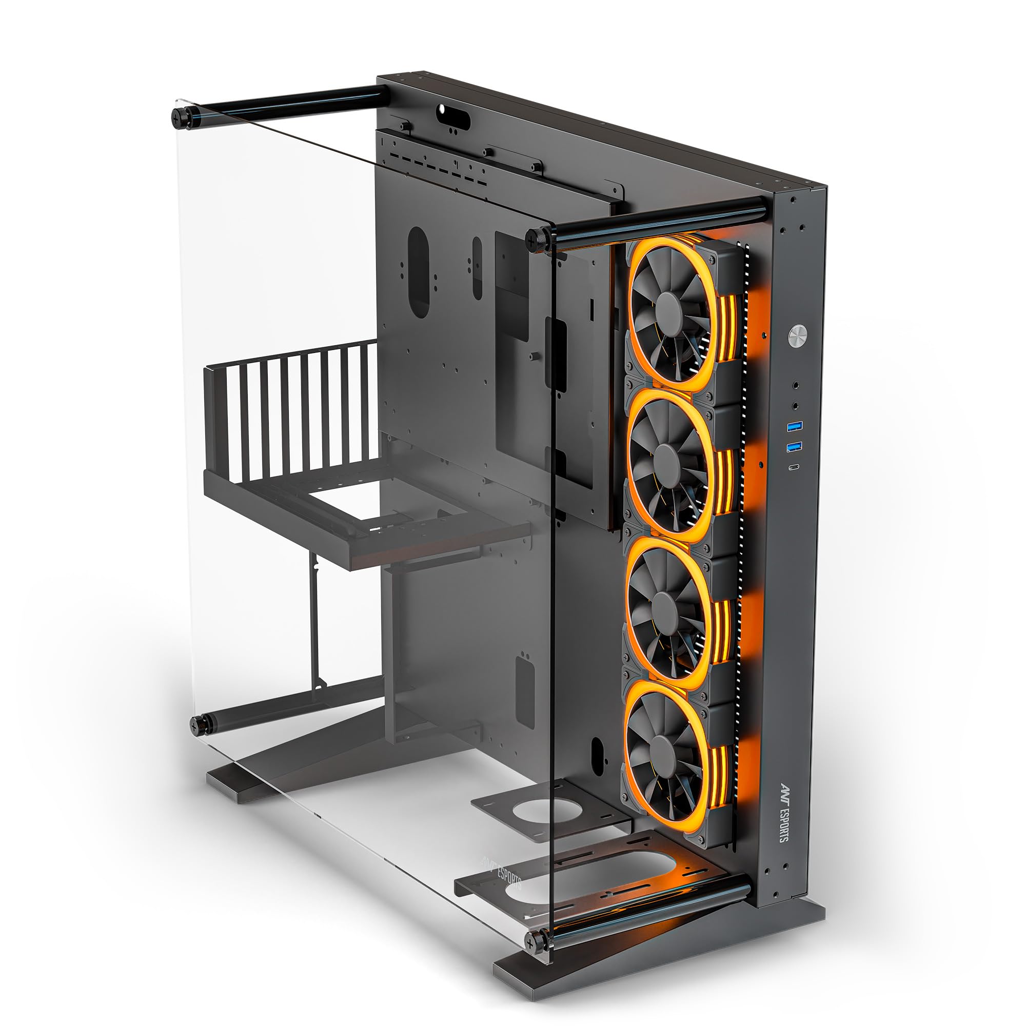 Amazon.in: Buy Ant Esports Cypher K9 Full-Tower ATX Open-Frame