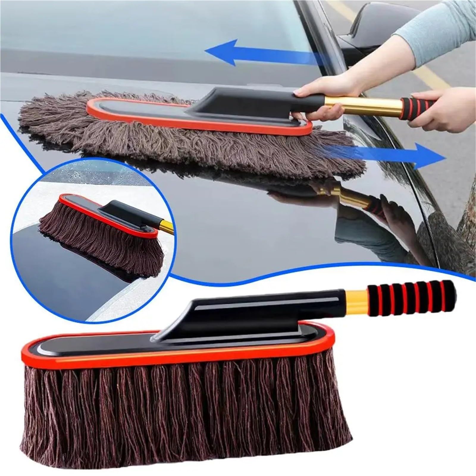 Spolverino per auto in morbida Spolverino esterno for auto con estensibile