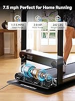 Vista 2 de WALKINGPAD X Series Folding Treadmills for Home, Smart Vertical Fold, LED Display, No Assembly
