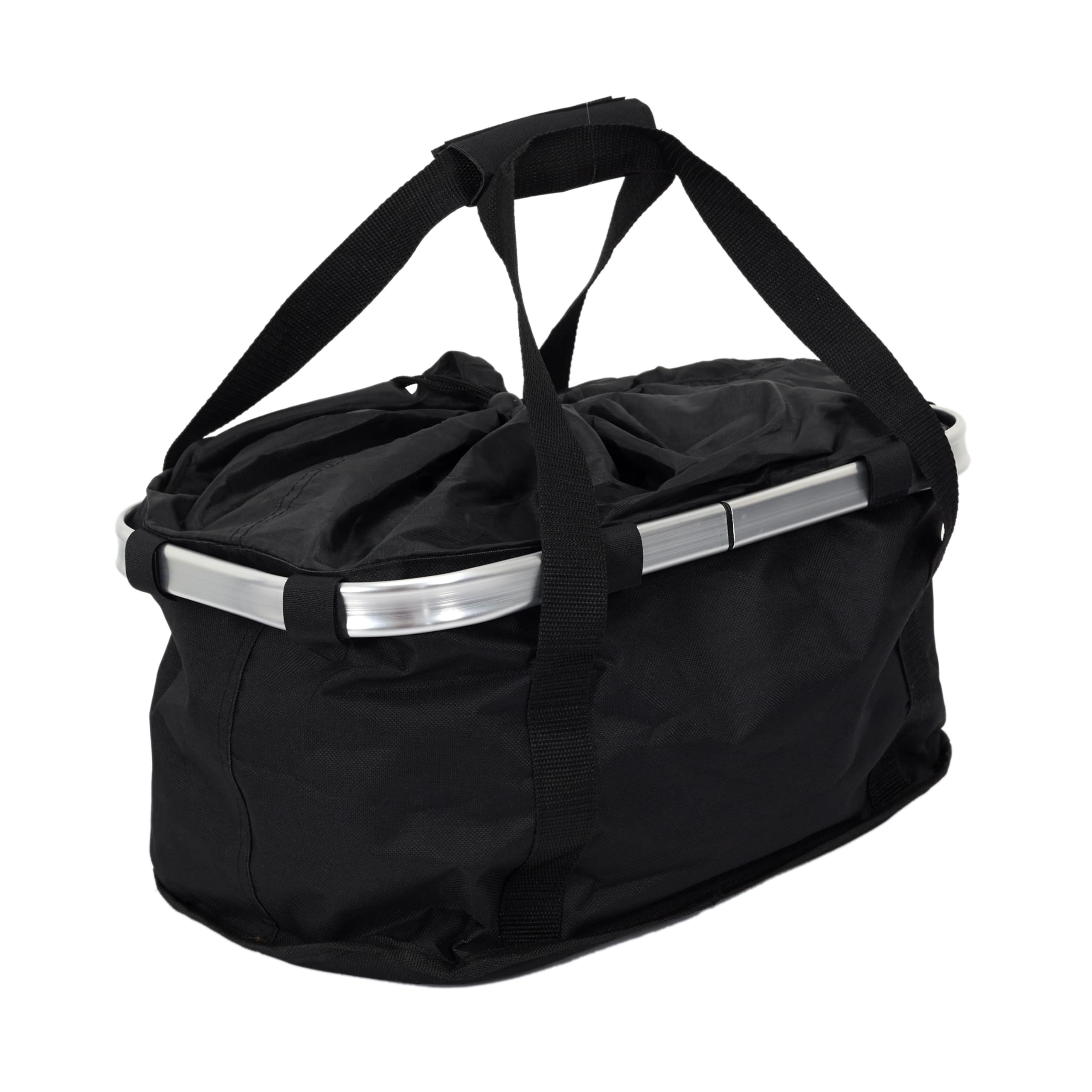 Be Mix Panier de Vélo Clipsable en Polyester 24 L Noir | Polyester, clipsable, contenance 24 L, fixation vélo, loisir voyage sport, transport d'affaires, pratique, noir