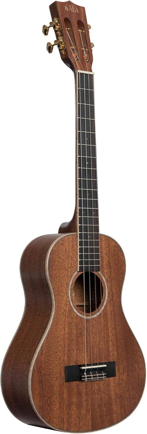 Kala Brand Music Co., 4-String Ukulele, Natural, Tenor XL (KA-AMHG-ST)