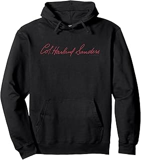 Kentucky Fried Chicken Colonel Sanders Signature KFC Food Pullover Hoodie