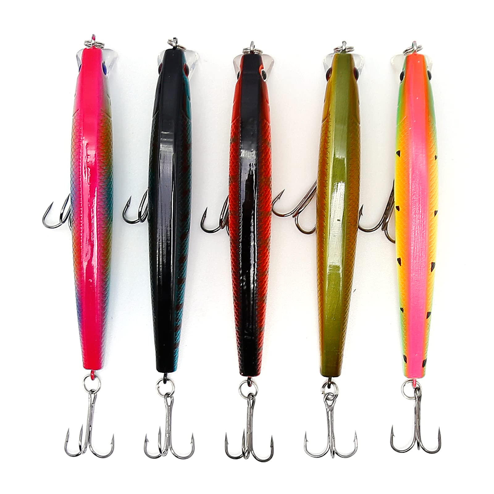 Ochine Ensemble de leurres de pêche pour truite, bar, brochet, crêpe, doré jaune, cuillère de pêche Ochine Ensemble de leurres de pêche pour truite, bar, brochet, crêpe, doré jaune, cuillère de pêche