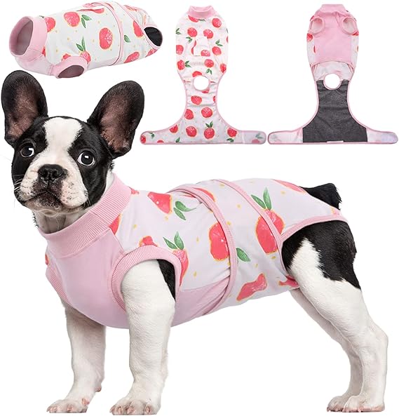 Kuoser Dog Surgery Recovery Suit, Dog Recovery Suit Female Male, Dog