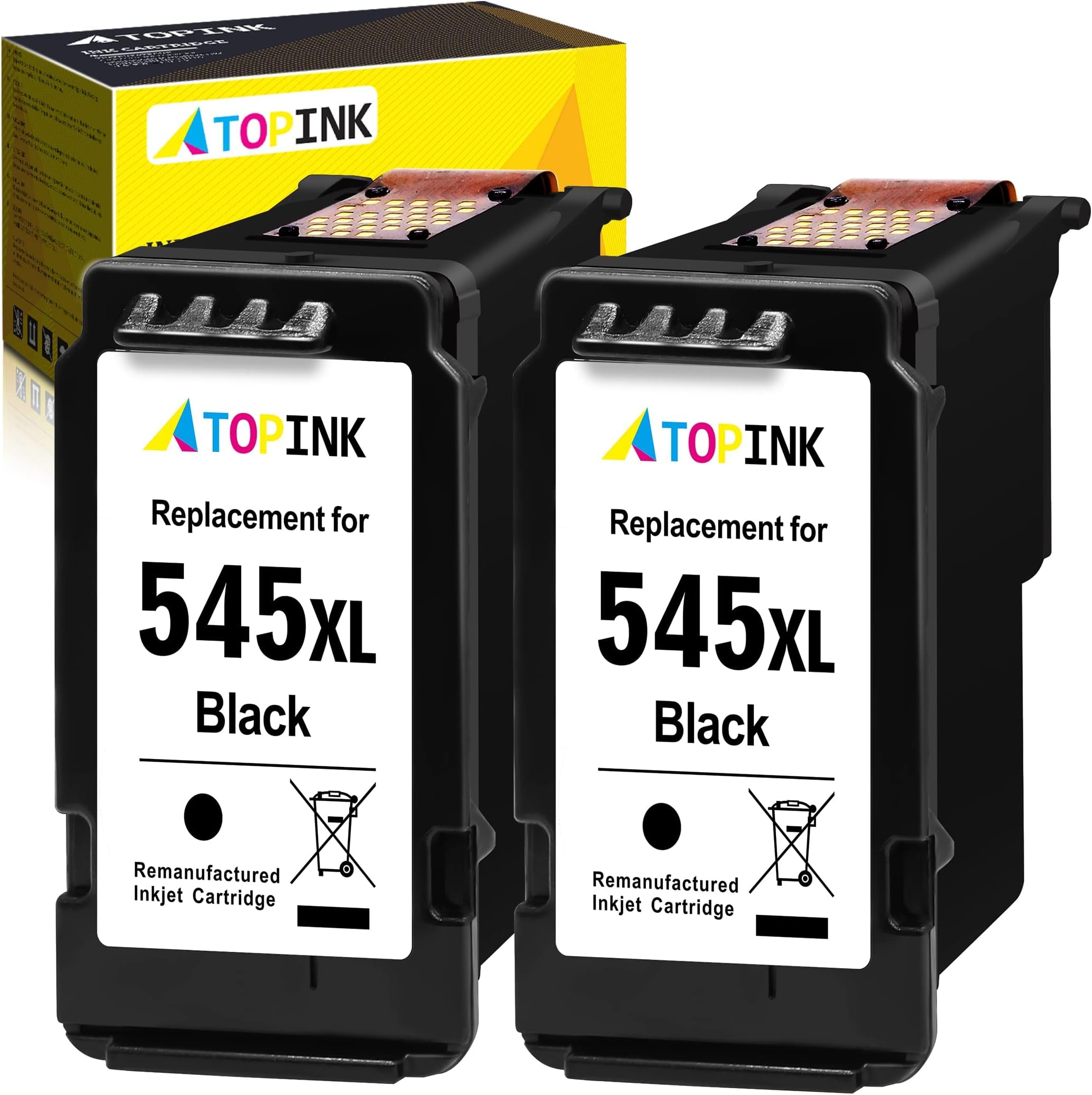 ATOPINK 545 XL, PG545XL Replacement Cartridge for Canon 545, PG 545